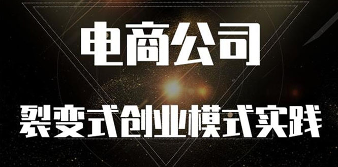 《电商公司裂变式创业模式实践》开拓更多项目 赚更多的钱-轻创社