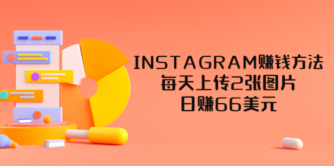 INSTAGRAM赚钱方法：每天上传2张图片，日赚66美元-轻创社
