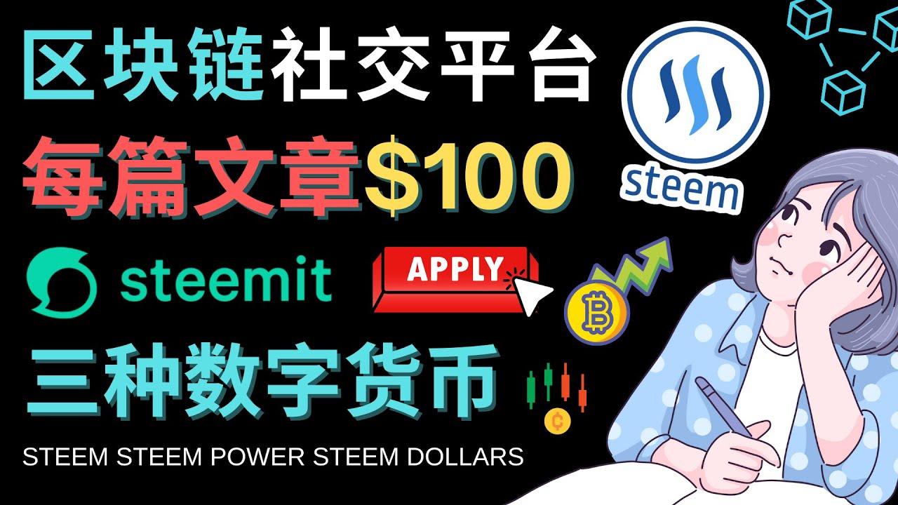 区块链的社交媒体平台Steemit，每篇文章赚100美元 – 注册流程和盈利模式-轻创社