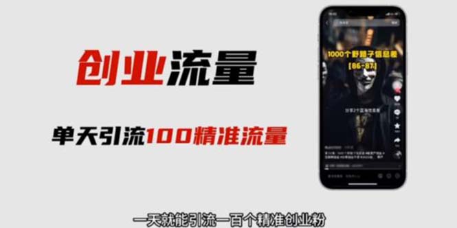 自媒体音频加图文制作视频 一天引流一百个精准创业粉【音频软件+图片素材】-轻创社