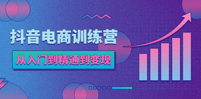抖音电商训练营：从入门到精通，从账号定位到流量变现，抖店运营实操-轻创社