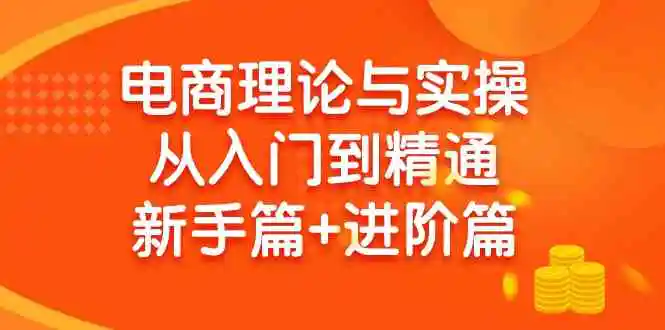 电商理论与实操从入门到精通 新手篇+进阶篇-轻创社