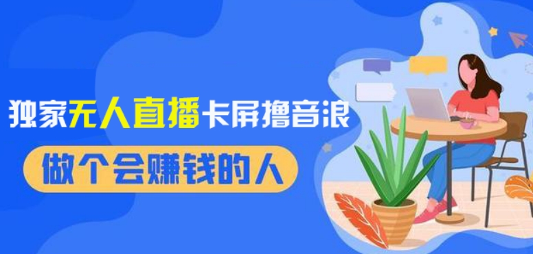 2024独家无人直播卡屏撸音浪，12月新出教程，收益稳定，无需看守，轻松上手日入1000+【揭秘】-轻创社