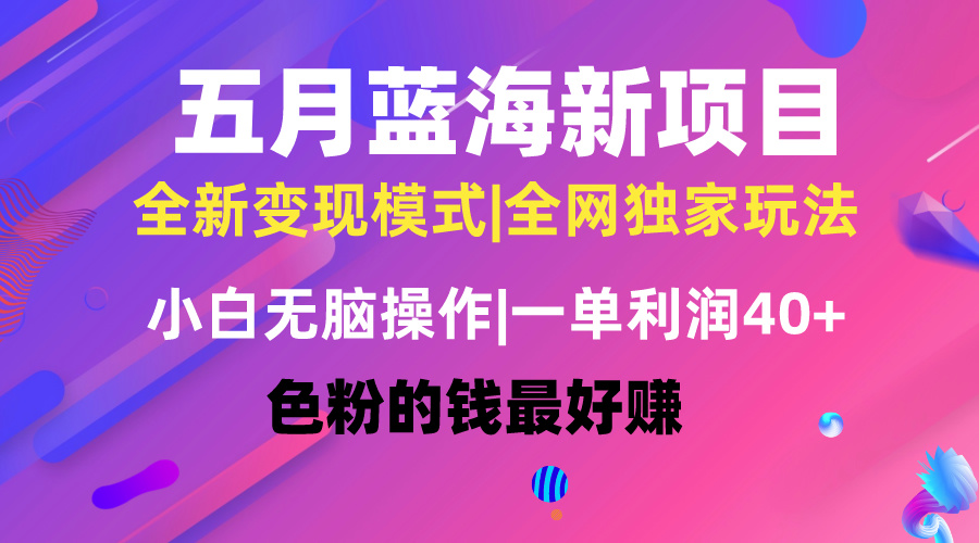 五月蓝海项目全新玩法，新手没脑子实际操作，一天数分钟，引流矩阵实际操作，月入4万-轻创社