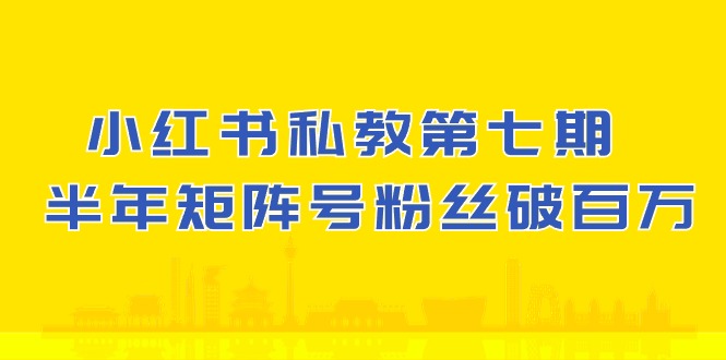 (10650期）小红书的-私人教练第七期，小红书的90天增粉18w，1周增粉过万 大半年矩阵账号粉丝们破百万-轻创社