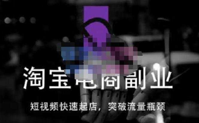 蓝Sir派·淘宝短视频快速起店，替代传统搜索方式，学会做一个不一样的淘宝店-轻创社