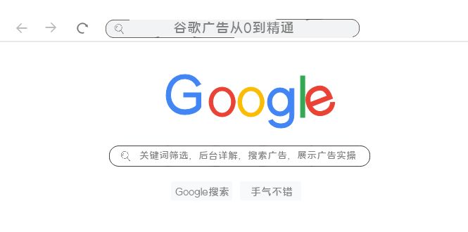 谷歌广告从0到精通-关键词筛选，后台详解，搜索广告，展示广告实操（76节）-轻创社