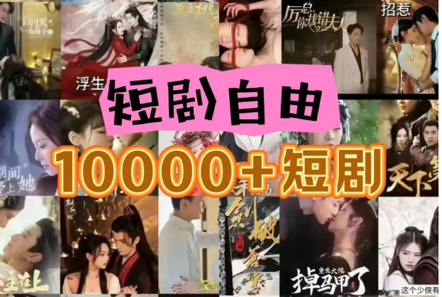 打造完全属于自己的个人短剧库，实现网盘拉新与私域变现的完美融合！-轻创社