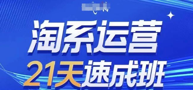 淘系运营21天速成班(更新24年7月)，0基础轻松搞定淘系运营，不做假把式-轻创社