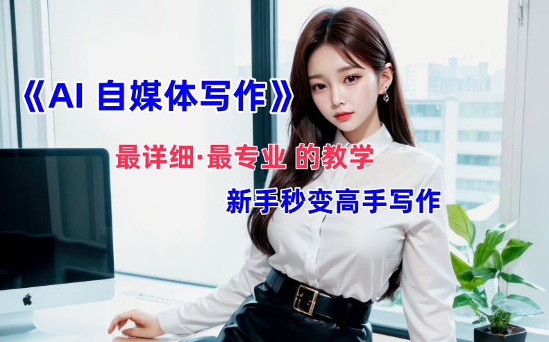 AI自媒体文章创作全网最详细教程，新手秒变写作高手，多方位发展-轻创社